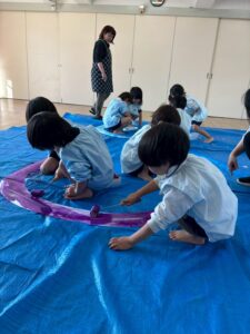 年中組　絵画造形指導🖌